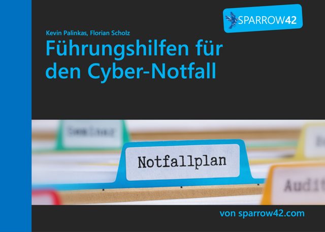 Buchcover Führungshilfen für den Cyber-Notfall